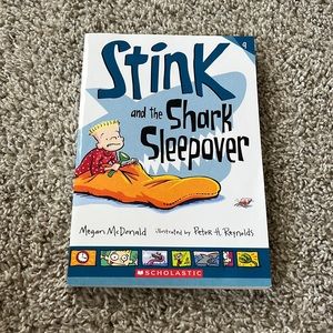 Brand new stink and the shark sleepover book from the brand scholastic